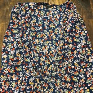 Banana republic floral cardigan